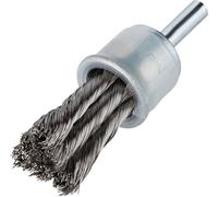 RHODIUS EPBZ, 12 pièces brosse pinceau 20 x 29 x 6,0 mm, avec zoom, Topline, Made in Germany, pour acier inoxydable, Rhodius EPBZ