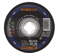 Rhodius FT33 X-LOCK 211287 Jeu de disque à tronçonner 25 pc(s) acier