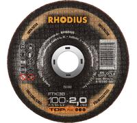 Rhodius FTK38 201082 Jeu de disque à tronçonner 25 pc(s) acier inoxydable, acier