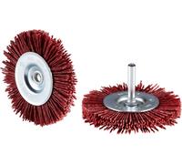 RHODIUS HRB, 10 brosseteuse ronde 75 x 12 x 16 x 6,0 mm, cool, Topline pour une utilisation universelle. Rhodius HRB, 10