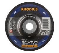 RHODIUS | Meule à ébarber Ø 125 mm Rhodius