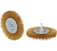 Rhodius MRBWBM, 10 brossette ronde 100 x 12 x 22 x 6,0 mm, ondulée, Topline, pour acier MRBWBM 353236 10 pc(s)