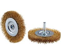 Rhodius MRBWBM, 10 brossette ronde 75 x 10 x 16 x 6,0 mm, ondulée, Topline, pour acier MRBWBM 353235 10 pc(s)