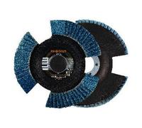 RHODIUS PROline VISION PRO Disque à lamelles 125 x 22,23 mm K40 10 pces