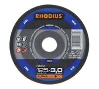 RHODIUS RHODIUS Disque à tronçonner KSMK 125 x 3,0 mm décalé Quantité:25
