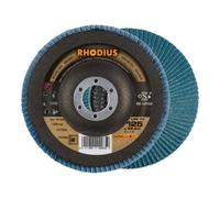 RHODIUS RHODIUS Disque abrasif à lamelles LSZ F3 125 mm K 80 Quantité:1