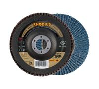 RHODIUS RHODIUS Disque abrasif lamelles LSZ F1 125 mm K 40 Quantité:1