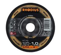 RHODIUS RHODIUS Disque de découpe XT70 125 x 1,0 mm droit Quantité:1