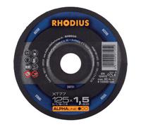 RHODIUS RHODIUS Disque de découpe XT77 125 x 1,5 mm droit Quantité:1