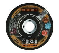 Rhodius XTK6 EXACT 210828 Disque à tronçonner à moyeu déporté 115 mm 1 pc(s) acier inoxydable, acier