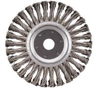 Rhodius SRBZ, 8 brossette ronde 178 x 13 x 42 x 22,23 mm, avec zoom, Topline, Made in Germany, pour acier SRBZ 353079 8 pc(s)