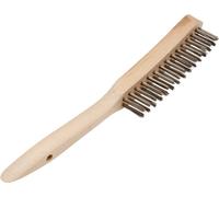 Rhodius SHBG, 12 brossette manuelle 2 rangées, droite, Topline, pour acier SHBG 353055 12 pc(s)