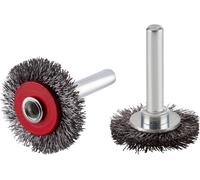 Rhodius SRBWGS, 10 brossette ronde 30 x 6 x 6 x 6,0 mm, ondulée, Topline, pour acier SRBWGS 353048 10 pc(s)