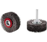 Rhodius SRBWGS, 10 brossette ronde 50 x 17 x 13 x 6,0 mm, ondulée, Topline, pour acier SRBWGS 353047 10 pc(s)