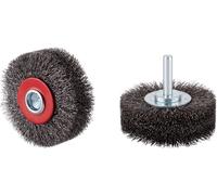 Rhodius SRBWGS, 10 brossette ronde 60 x 18 x 15 x 6,0 mm, ondulée, Topline, pour acier SRBWGS 353153 10 pc(s)