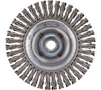 Rhodius SRBZ, 6 brossette ronde 125 x 6 x 25 x M14, avec zoom, Topline, Made in Germany, pour acier SRBZ 353130 6 pc(s)