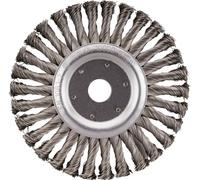 Rhodius SRBZ, 8 brossette ronde 178 x 13 x 42 x 22,23 mm, avec zoom, Topline, Made in Germany, pour acier SRBZ 353079 8 pc(s)