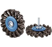 Rhodius SRBZGS, 12 pièces brosse ronde 75 x 16 x 15 x 6,0 mm, avec zoom, Topline, Made in Germany, pour acier SRBZGS 353142 12