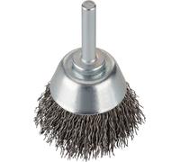 Rhodius STBWGS, 10 pièces brosse à pot 40 x 10 x 6,0 mm, ondulée, Topline, Made in Germany, pour acier 353137 10 pc(s)