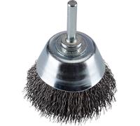 RHODIUS STBWGS, 10 pièces brosse à pot 50 x 10 x 6,0 mm, ondulée, Topline, Made in Germany, pour acier. Rhodius STBWGS, 10 pièces