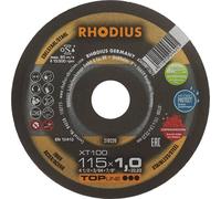 Rhodius XT100 210220 Disque à tronçonner 25 pc(s) acier inoxydable, acier