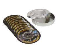 Rhodius - Xt38 210748 Disque à Tronçonner 125 Mm 10 Pc(s) Acier Inoxydable, Acier
