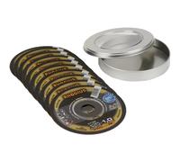 Rhodius XT38 210748 Disque à tronçonner 125 mm 10 pc(s) acier inoxydable, acier
