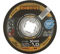 Rhodius XT38 X-LOCK 211207 Disque à tronçonner 25 pc(s) acier inoxydable, acier