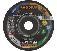 Rhodius XT69 MULTI 211203 Disque à tronçonner 25 pc(s) Carrelage, Céramique, Métaux non ferreux, Pierre, acier, acier inoxydable