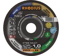 Rhodius XT69 MULTI 211706 Disque à tronçonner 50 pc(s) Carrelage, Céramique, Métaux non ferreux, Pierre, acier, acier inoxydable