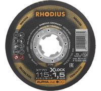 Rhodius XT70 X-LOCK 211346 Disque à tronçonner 25 pc(s) acier inoxydable, acier