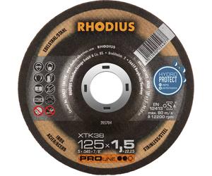 Rhodius XTK38 205704 Disque à tronçonner 50 pc(s) acier inoxydable, acier