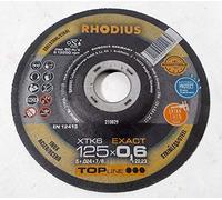 Rhodius XTK6 EXACT 210829 Disque à tronçonner à moyeu déporté 125 mm 22.23 mm 1 pc(s)