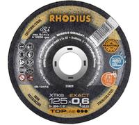 Rhodius XTK6 EXACT 210829 Disque à tronçonner à moyeu déporté 125 mm acier inoxydable, acier