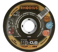 Rhodius XTK6 EXACT BOX 211301 Disque à tronçonner à moyeu déporté 115 mm 10 pc(s) acier inoxydable, acier