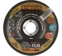 Rhodius XTK6 EXACT BOX 211302 Disque à tronçonner à moyeu déporté 125 mm 10 pc(s) acier inoxydable, acier