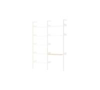 Rhomb IF1 &IF5 Étagère Configuration B Chêne laqué/Albâtre