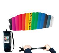 RHOMBUS Cerf-volant parafoil arc-en-ciel 160 x 55 cm