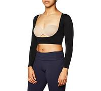 Rhonda Shear Plus Size Seamless Arm Shaper Haut Galbant, Noir, 2X Femme