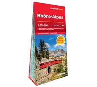 Carte routière plastifiée - Rhône-Alpes | Express Map