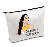 RHONY Merch Trousse de maquillage avec inscription « Go to Sleep You're Crazy Inspire », You're Crazy UK, SAC