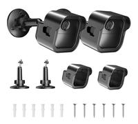 Rhorawill Blink Lot de 2 supports de caméra d'extérieur réglables à 360° pour support de caméra Blink Outdoor Boîtier Support de pied Accessoires avec port de charge
