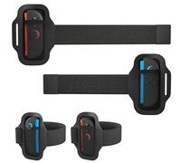 RHOTALL Lot de 2 sangles de jambe pour manette Nintendo Switch 2, sangles de jambe réglables compatibles avec Switch 2 Sports Play Soccer/Ring Fit Adventure, deux tailles pour adultes et enfants