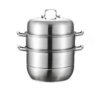 RHP Une expérience de cuisson innovante avec notre cuiseur vapeur de 28 cm en acier inoxydable 18/8 résistant - Compatibilité parfaite avec les cuisinières à induction, électriques, à gaz et