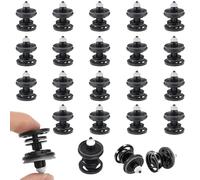 RHQFDM 25 pièces Clips décoratifs de porte montage voiture Clips fixation pare-chocs en plastique durables Clips fixation voiture Clips fixation garniture porte