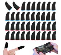 RHQFDM 40 Pièces Game Finger Sleeve Touch Screen Finger Cover Respirable Anti-Transpiration Pas de Retard au Toucher Convient pour Divers appareils à écran Tactile