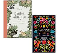 RHS Garden Almanac 2024 By RHS & The Almanac A Seasonal Guide to 2024 By Lia Leendertz 2 Books Collection Set
