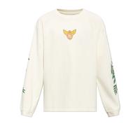 Rhude - SweaT-shirt à écusson - Homme - Sweatshirts et sweats à capuche - Beige - Taille: L