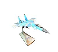 RHUIMEI Avion De Chasse SU35 en Alliage Version Chinoise avec Armes, Modèle en Métal Ornements De Collection 1/144 Exquise