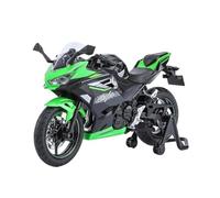 RHUIMEI Modèle De Moto en Alliage 1/12 400 Direction Multifonction Jouet en Métal for Enfants Ornements De Collection Exquise(Black)